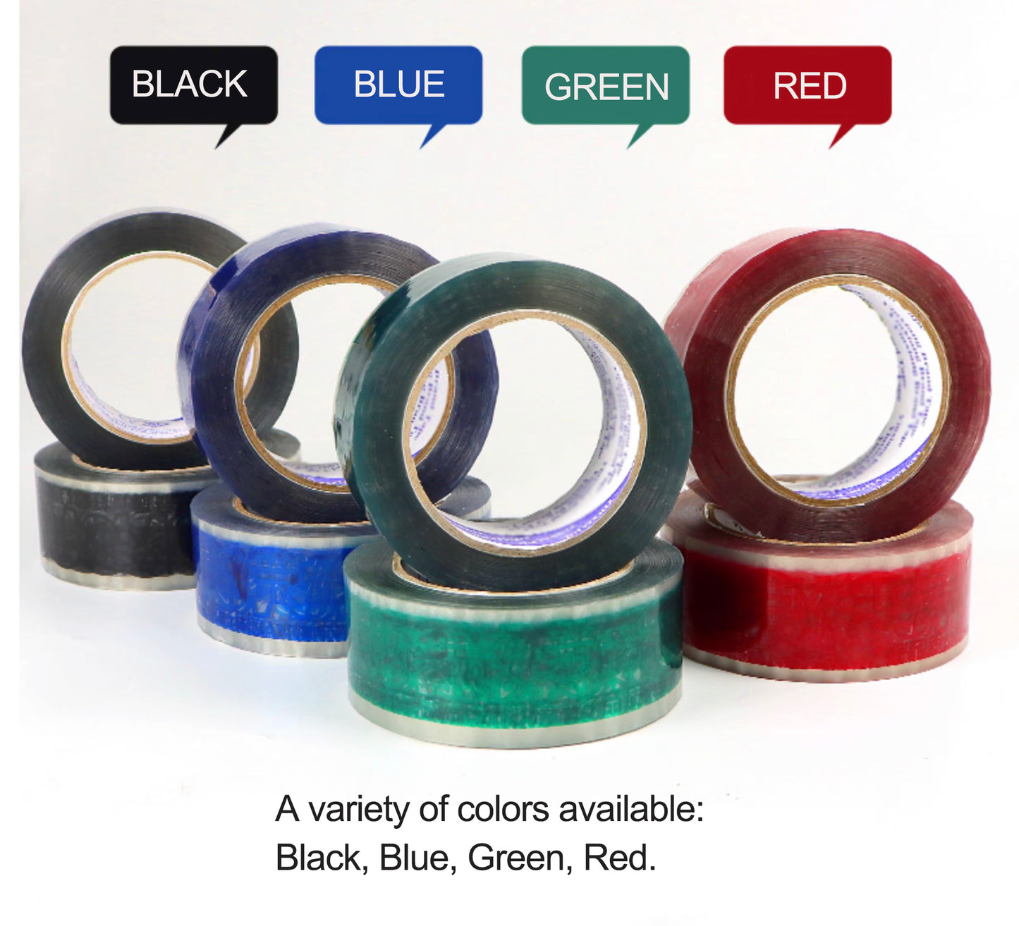 Personalized Logo Packaging Tape, Custom Design, for Shipping, Labeling, Packaging, Reinforced Gummed Paper Base, Ultra Strong, Clear, 110 yd per Roll